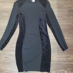 H&M Bodycon Black Dress